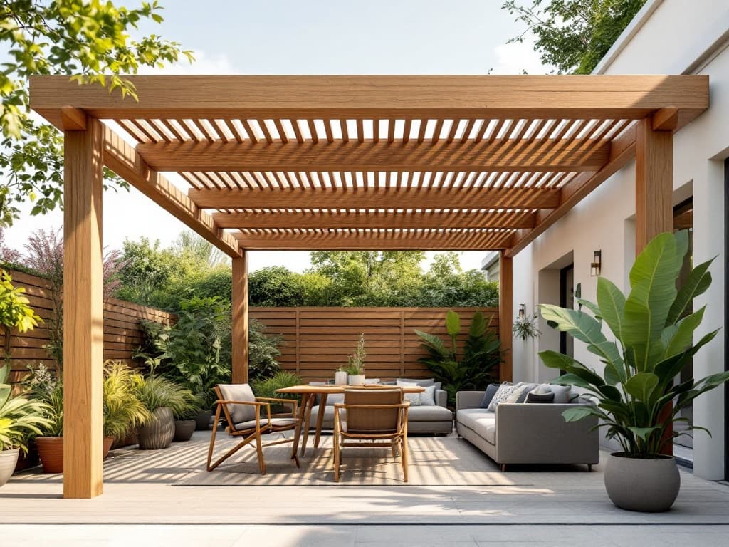 Pergola à Lanta